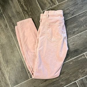 Ann Taylor Loft - Pink Cordouroy Pants